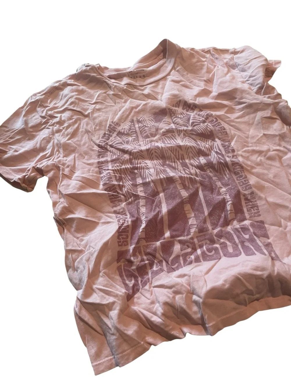 Bills Bong size XS Vintage Graphic Tee in Dusty Pink like new